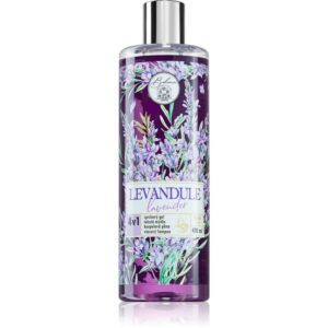 Bohemia Gifts & Cosmetics Flower Line Lavender gel de duș pentru corp și păr 4 in 1 400 ml-Țena