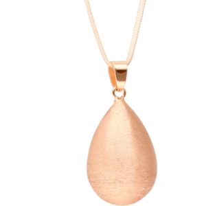Bola DROP SHAPE clopoțel de maternitate Rose Gold 1 buc-Țena