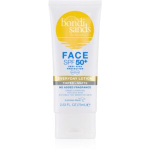 Bondi Sands SPF 50+ Everyday Face Lotion crema de fata cu efect de protectie pentru un aspect mat SPF 50+ 75 ml-Țena