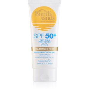 Bondi Sands SPF 50+ Fragrance Free crema de corp pentru protectie solara SPF 50+ fără parfum 150 ml-Țena
