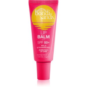 Bondi Sands SPF 50+ Lip Balm balsam de buze protector SPF 50+ cu parfum Wild Strawberry 10 g-ro