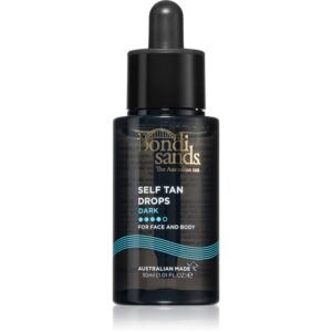 Bondi Sands Self Tan Drops picaturi pentru bronzare pentru fata si corp Dark 30 ml-Țena