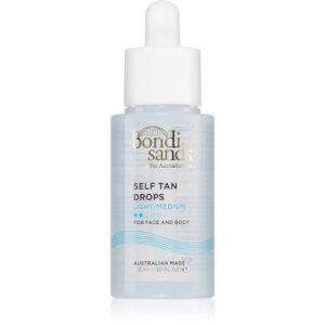 Bondi Sands Self Tan Drops picaturi pentru bronzare pentru fata si corp Light/Medium 30 ml-ro