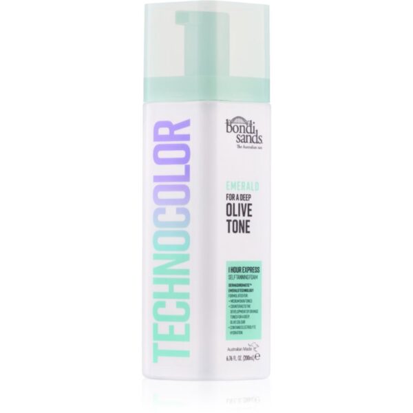 Bondi Sands Technocolor Emerald spuma autobronzanta culoare Golden Olive Bronze 200 ml-ro