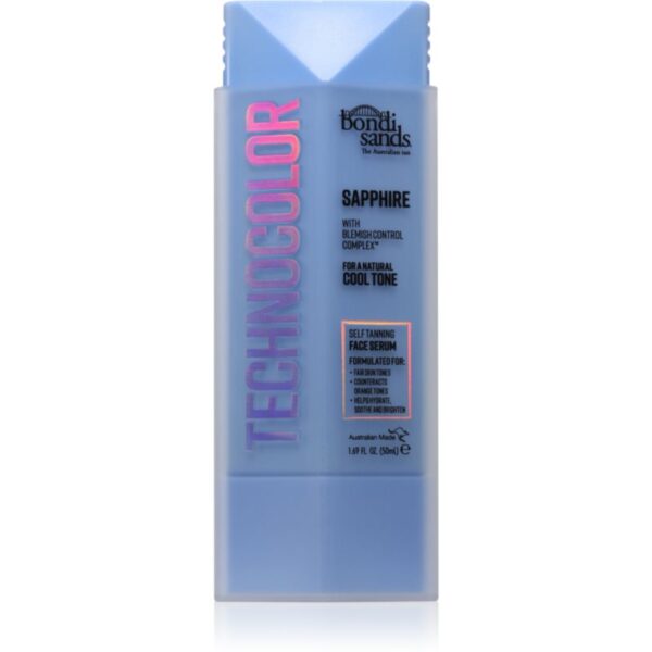 Bondi Sands Technocolor Sapphire ser autobronzant pentru fata 50 ml-Țena