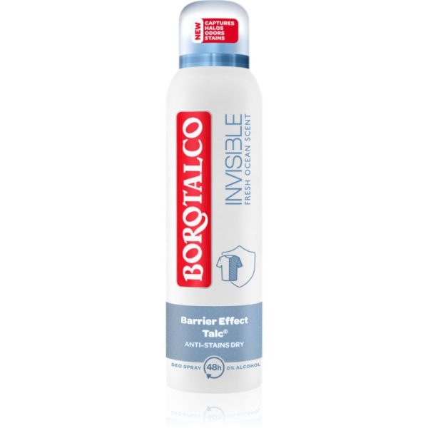 Borotalco Invisible Fresh Ocean deodorant spray cu o eficienta de 48 h 150 ml-ro