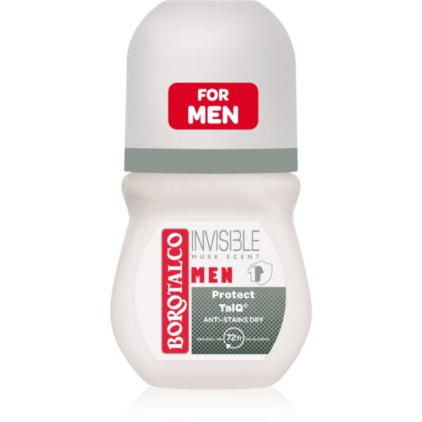 Borotalco MEN Invisible deodorant roll-on 72 ore parfum Musk 50 ml-ro