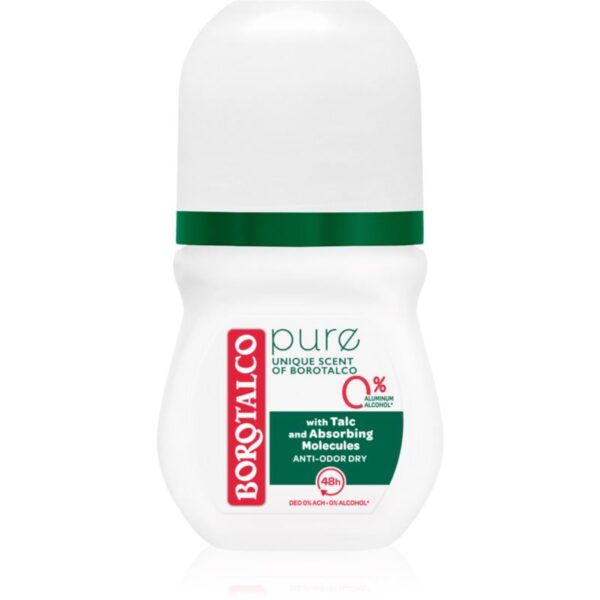 Borotalco Pure Original deodorant roll-on fără săruri de aluminiu 50 ml-Țena