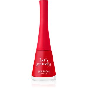 Bourjois 1 Seconde lac de unghii cu uscare rapida culoare 009 Let's Get Red(y) 9 ml-ro