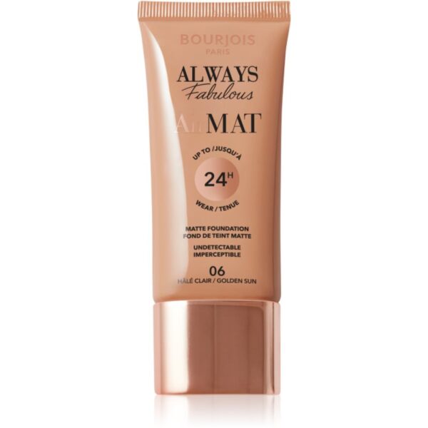 Bourjois Air Mat machiaj cu efect matifiant culoare 06 Golden Sun 30 ml-ro