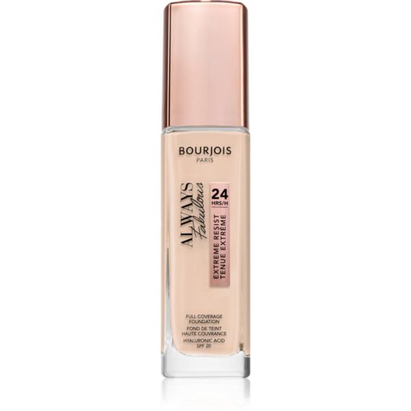 Bourjois Always Fabulous machiaj persistent SPF 20 culoare 100 Rose Ivory 30 ml-ro