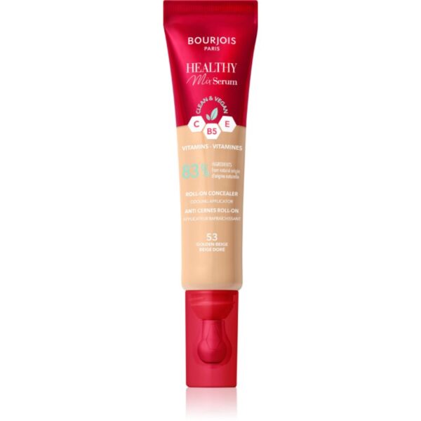 Bourjois Healthy Mix Serum hidratant anticearcan pentru fata si zona ochilor culoare 53 Golden Beige 13 ml-Țena