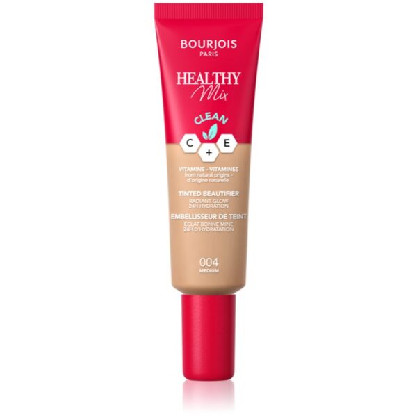 Bourjois Healthy Mix make-up cu textura usoara cu efect de hidratare culoare 004 Medium 30 ml-ro