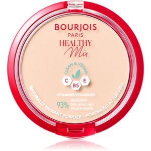 Bourjois Healthy Mix pudra matuire pentru o piele radianta culoare 01 Ivory 10 g-ro