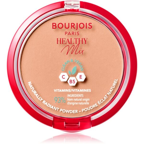 Bourjois Healthy Mix pudra matuire pentru o piele radianta culoare 06 Honey 10 g-ro