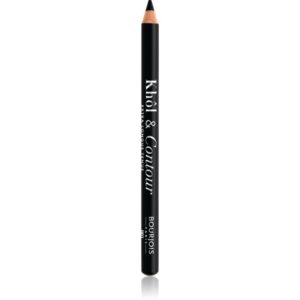 Bourjois Khôl & Contour Extra Longue Tenue dermatograf persistent cu ascutitoare culoare 001 Noir-issime 1