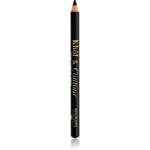 Bourjois Khôl & Contour Extra Longue Tenue dermatograf persistent culoare 002 Ultra Black 1.2 g-Țena