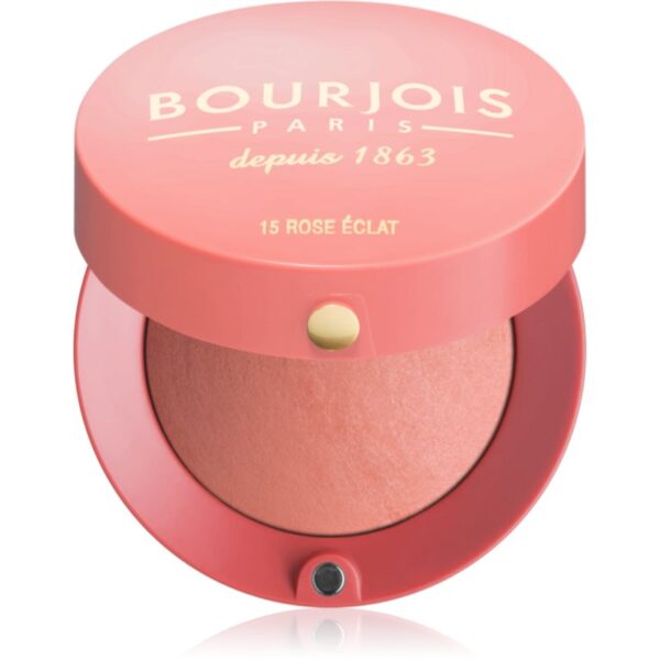 Bourjois Little Round Pot Blush blush culoare 15 Rose Éclat 2