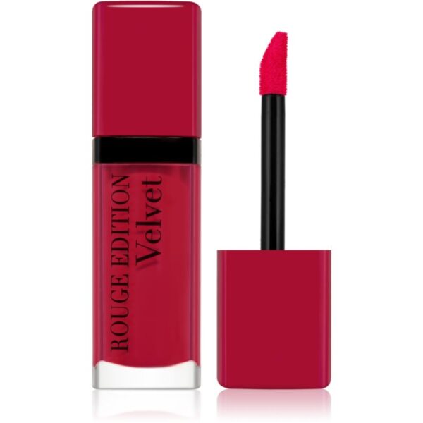 Bourjois Rouge Edition Velvet ruj de buze lichid cu efect matifiant culoare 05 OLé Flamingo! 7.7 ml-ro