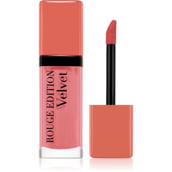 Bourjois Rouge Edition Velvet ruj de buze lichid cu efect matifiant culoare 07 Nude-Ist 7.7 ml-ro