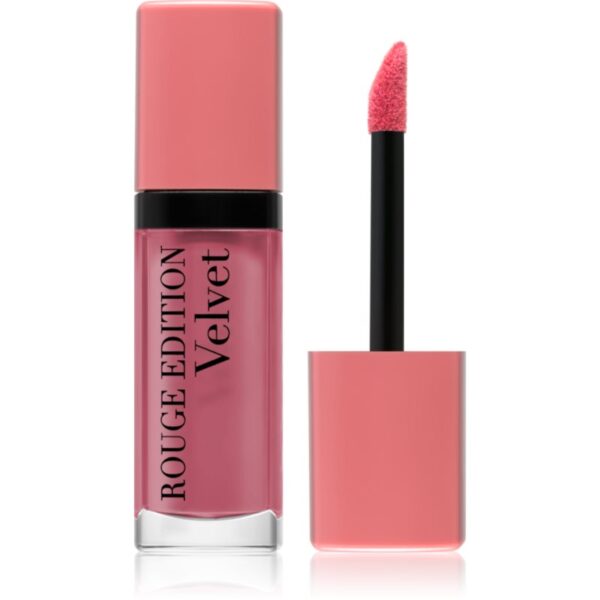 Bourjois Rouge Edition Velvet ruj de buze lichid cu efect matifiant culoare 10 Don´t Pink Of It! 7.7 ml-ro