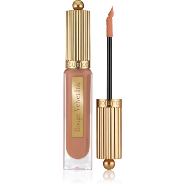 Bourjois Rouge Velvet Ink ruj de buze lichid cu efect matifiant culoare 01 Beige De Jour 3.5 ml-ro