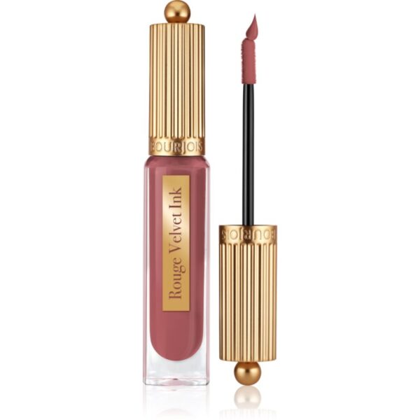 Bourjois Rouge Velvet Ink ruj de buze lichid cu efect matifiant culoare 04 Mauve Sweet Mauve 3.5 ml-ro