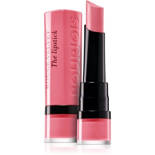 Bourjois Rouge Velvet The Lipstick ruj mat culoare 03 Hyppink Chic 2