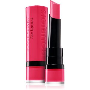 Bourjois Rouge Velvet The Lipstick ruj mat culoare 09 Fuchsia Botté 2