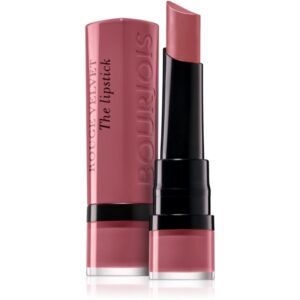 Bourjois Rouge Velvet The Lipstick ruj mat culoare 13 Nohalicious 2