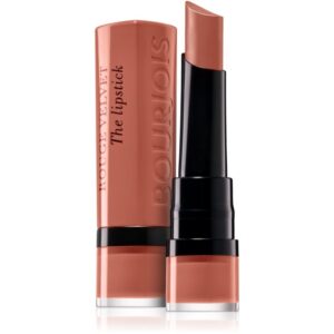 Bourjois Rouge Velvet The Lipstick ruj mat culoare 16 Caramelody 2