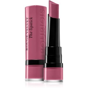 Bourjois Rouge Velvet The Lipstick ruj mat culoare 19 Place De Roses 2