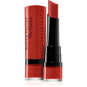 Bourjois Rouge Velvet The Lipstick ruj mat culoare 21 Grande Roux 2