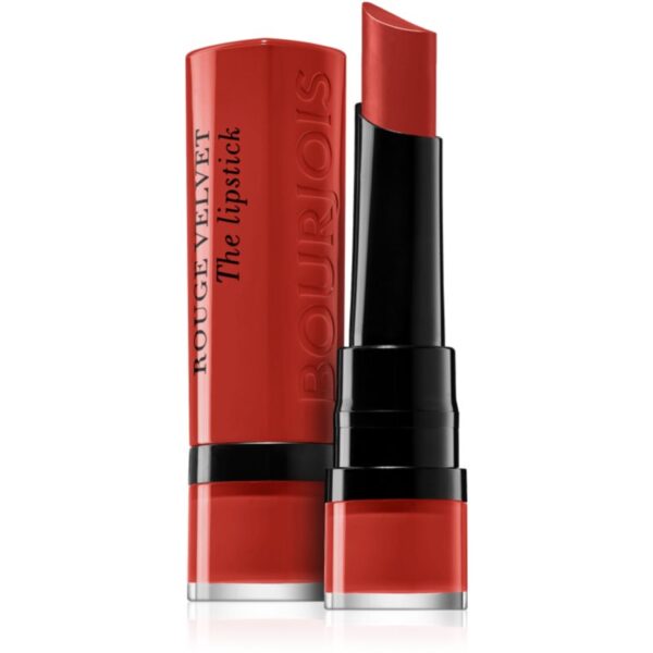 Bourjois Rouge Velvet The Lipstick ruj mat culoare 21 Grande Roux 2