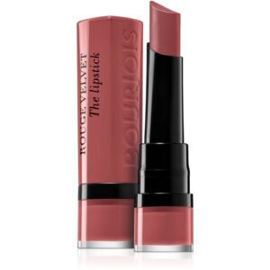 Bourjois Rouge Velvet The Lipstick ruj mat culoare 33 Rose Water 2