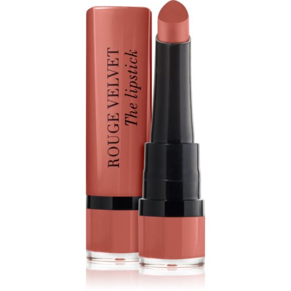 Bourjois Rouge Velvet The Lipstick ruj mat culoare 46 Honey Nougat 2.4 g-Țena