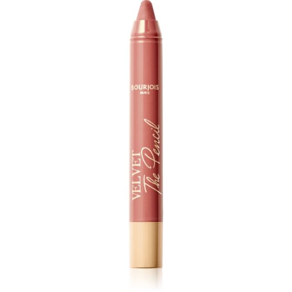 Bourjois Velvet the Pencil ruj in creion cu efect matifiant culoare 01 Nudifull 1