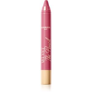 Bourjois Velvet the Pencil ruj in creion cu efect matifiant culoare 02 Amou-Rose 1