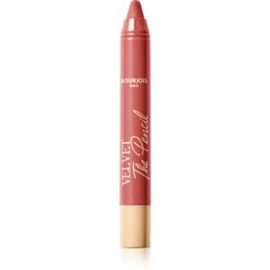 Bourjois Velvet the Pencil ruj in creion cu efect matifiant culoare 04 Less is Brown 1