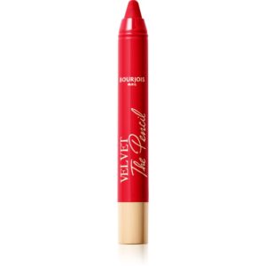 Bourjois Velvet the Pencil ruj in creion cu efect matifiant culoare 07 Rouge Es-carmin 1