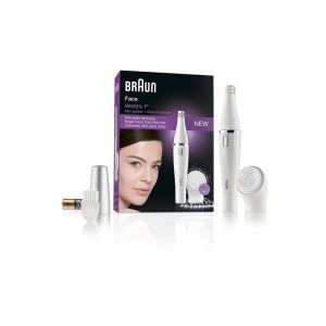 Braun Face 810 Epilator cu perie de curățare faciale 1 buc-Țena