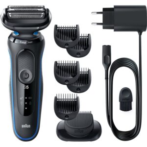 Braun Series 5 51-B1500s Aparat de bărbierit electric + capete de schimb Blue buc-ro