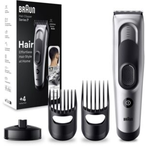 Braun Series 7 HC7390 aparat pentru tuns parul 17 opțiuni de reglare a lungimii pentru bărbați-ro