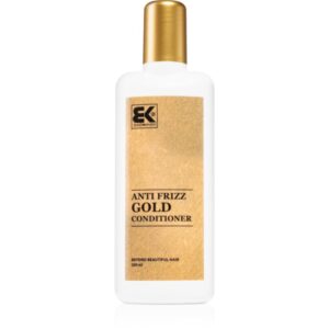 Brazil Keratin Gold Anti Frizz Conditioner balsam regenerator pentru par indisciplinat 300 ml-Țena