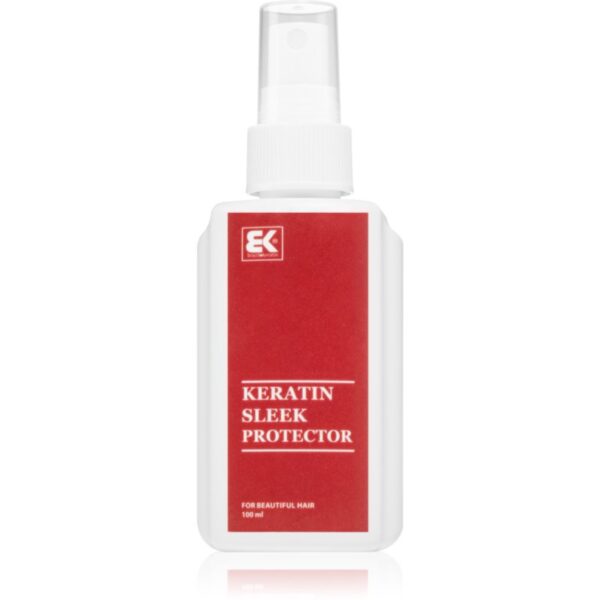 Brazil Keratin Keratin Sleek Protection spray pentru uniformizare pentru modelarea termica a parului 100 ml-Țena