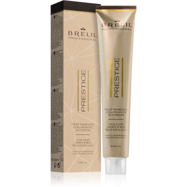 Brelil Professional Colorianne Prestige culoare par culoare 7.34 Gingerbread Blond 100 ml-Țena
