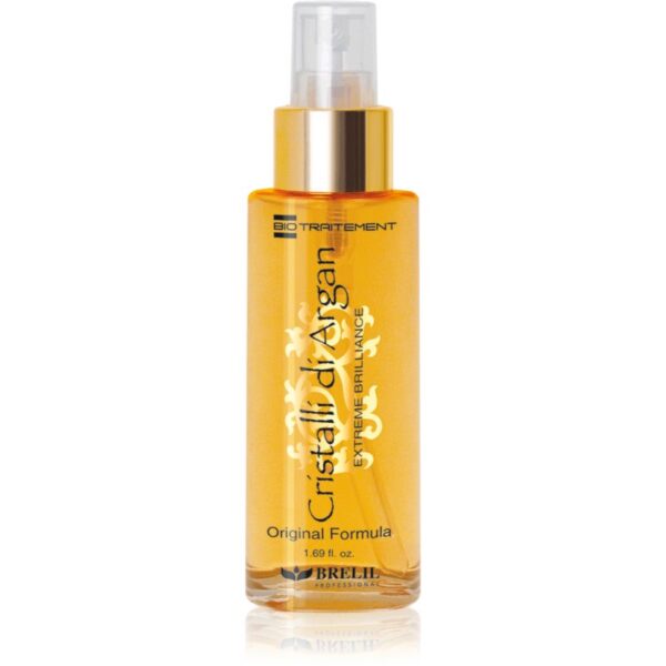 Brelil Professional Cristalli di Argan Extreme Brilliance cristal lichid extra-light pentru par uscat 50 ml-ro