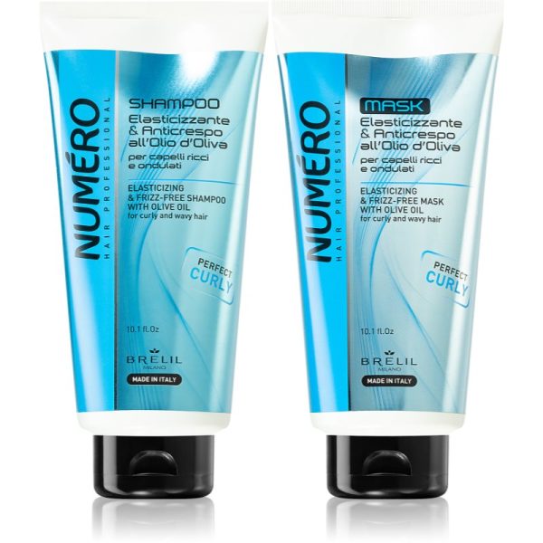 Brelil Professional Elasticizing & Frizz-Free Set set cadou pentru parul cret-ro