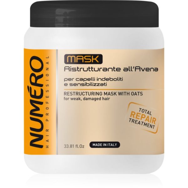 Brelil Professional Restructuring Mask masca de restructurare pentru păr 1000 ml-Țena