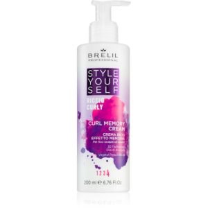 Brelil Professional Style YourSelf Curl Memory Cream crema pentru definire pentru par ondulat si cret 200 ml-Țena
